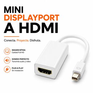 Adaptador Mini Dp A Hdmi Para Macbook Pro Air 1080p