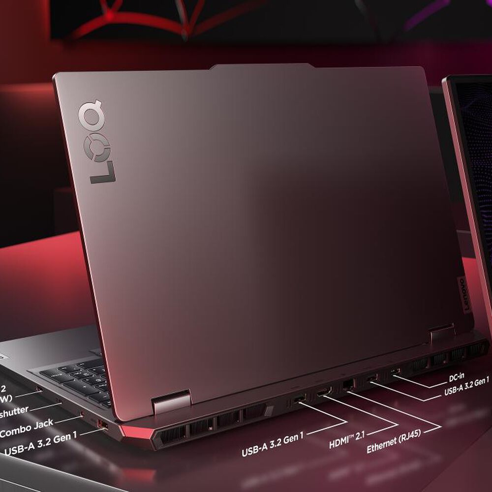 Notebook Gamer Lenovo Loq 9na Gen Amd Ryzen 5 24gb Ram 512gb Ssd Nvidia Rtx™ 3050 15'' image number 5.0