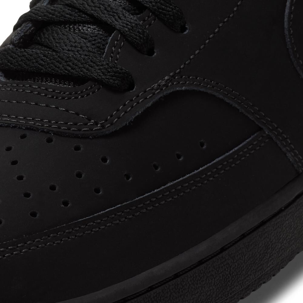 Zapatilla Urbana Hombre Nike Court Vision Mid Negro image number 6.0