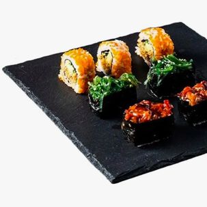 Plato Cuadrada Natural Plancha Piedra