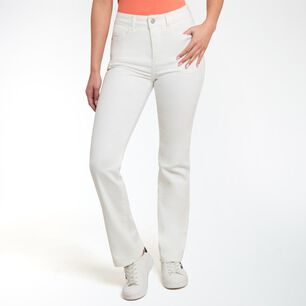 Jeans Focalizado Tiro Medio Straight Mujer Kimera