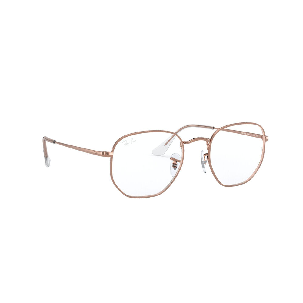 Lentes Ópticos Hexagonal Rosado Ray-ban Optical image number 11.0