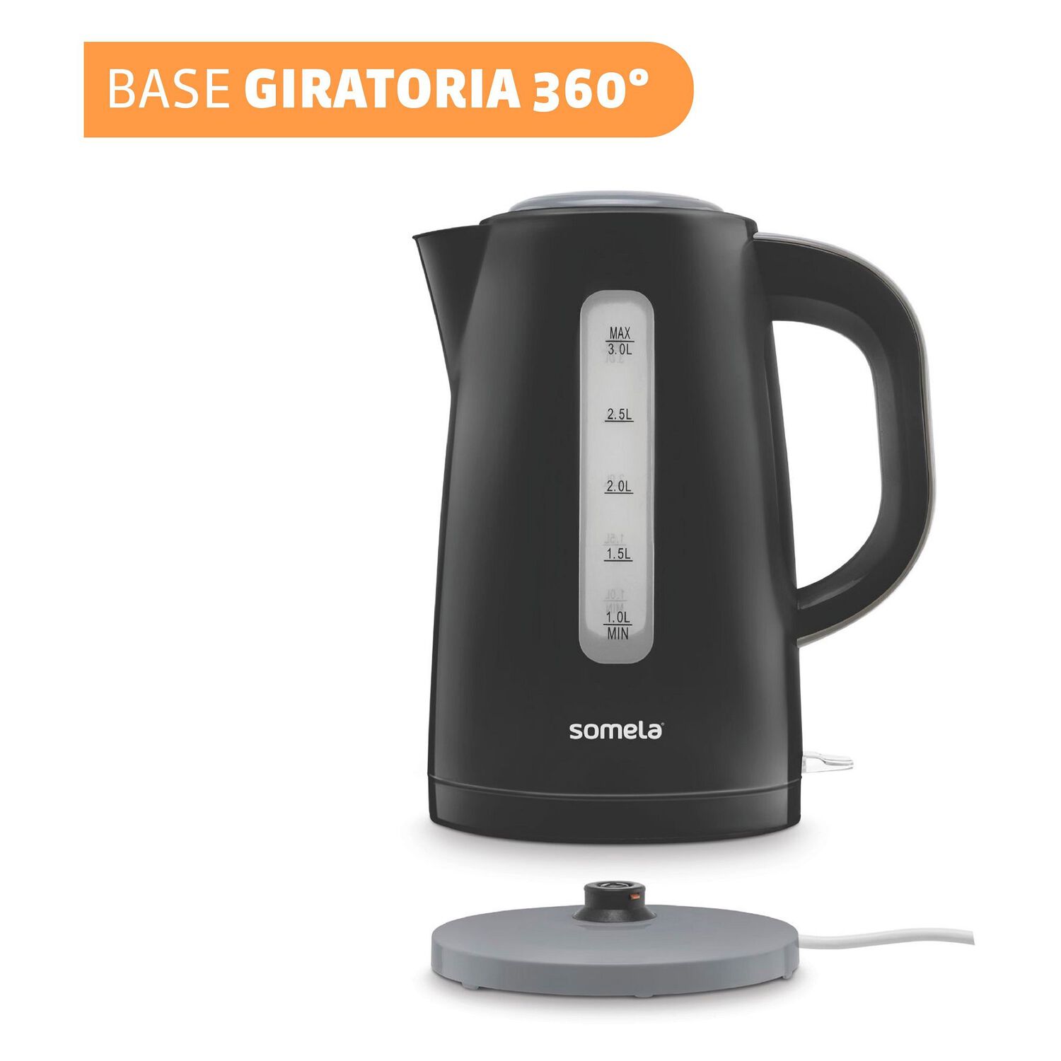 Hervidor Somela HE570 Easyboil Xl / 3 Litros / 2200 Watts image number 4.0