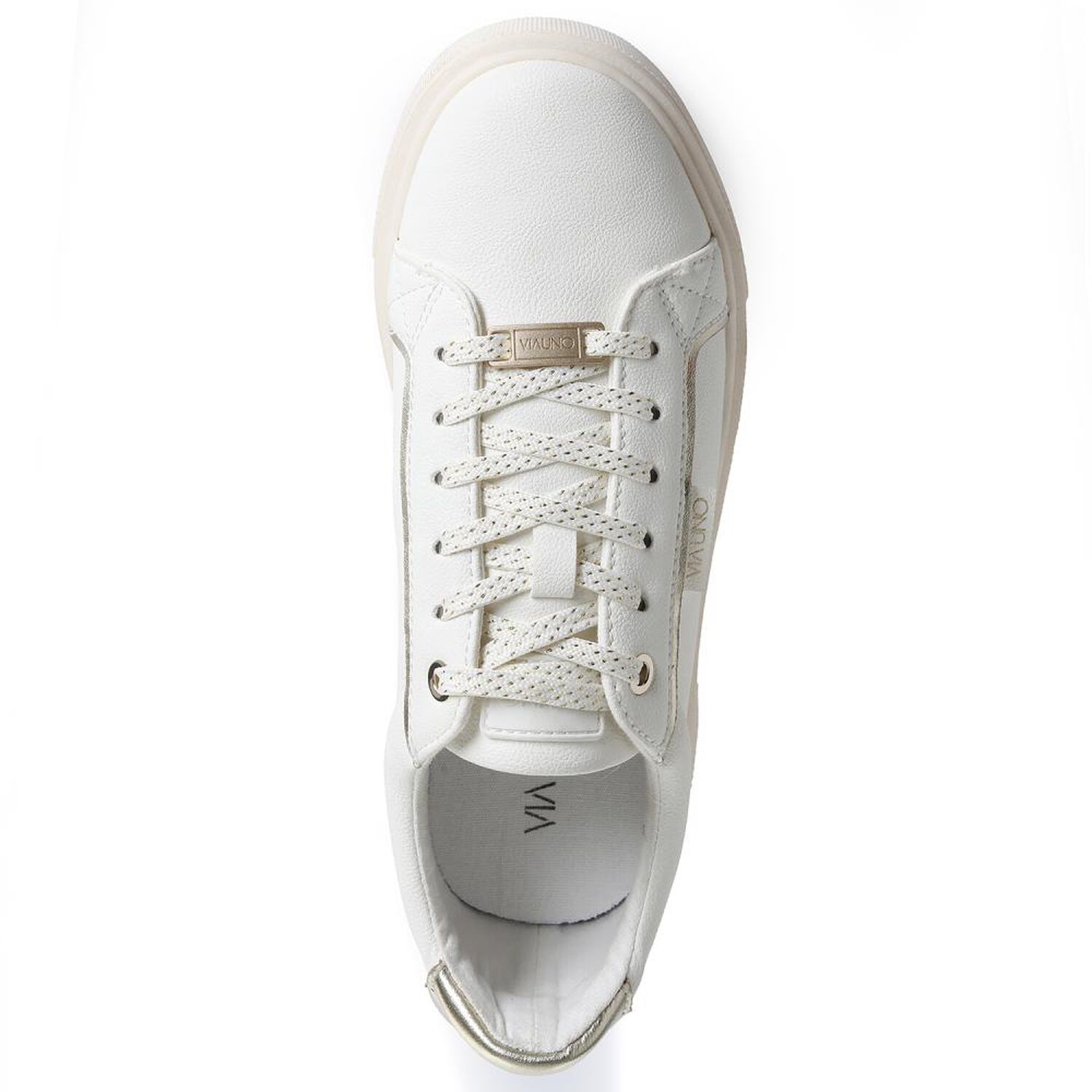 Zapatilla Urbana Mujer Via Uno Blanco image number 3.0