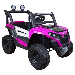 Auto El&eacute;ctrico Buggy Adventurer Ni&ntilde;as Infantil Rosado