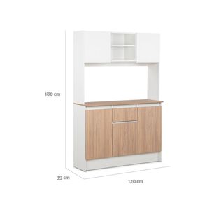 Mueble De Cocina Cic Capri / 5 Puertas / 1 Cajon