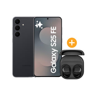 Smartphone Samsung Galaxy S25 FE / 5G / 256 GB / Negro Intenso / Liberado + Aud&iacute;fonos Bluetooth Galaxy Buds Core Negro