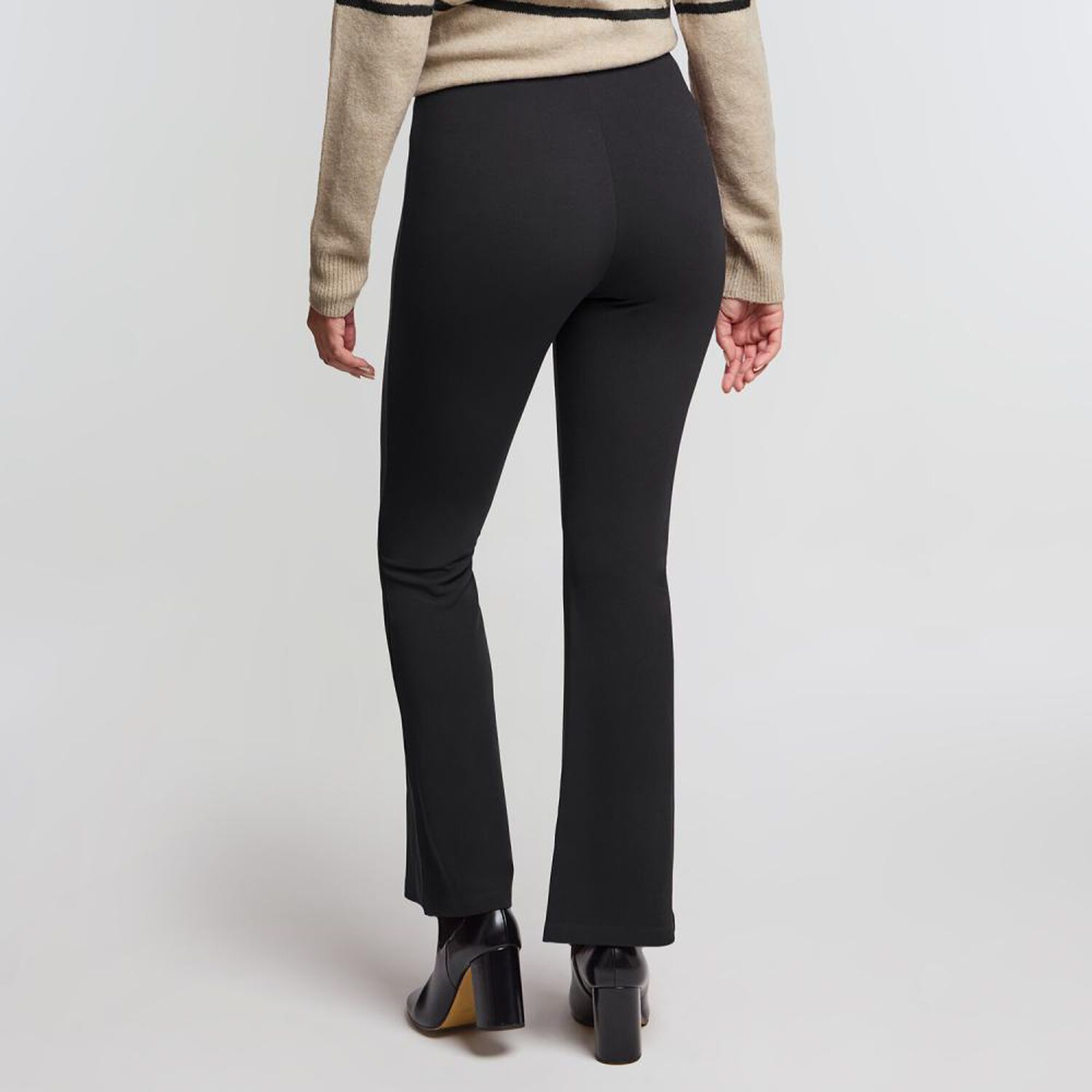 Pantal&oacute;n Leggings Tiro Alto Flare Mujer Kimera image number 1.0