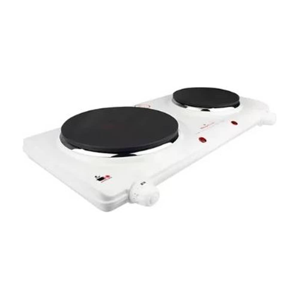 Encimera Con Alimentaci&oacute;n El&eacute;ctrica - Magefesa Dinamic Duo Mgf 220v Color Blanco - 2 Hornallas image number 3.0