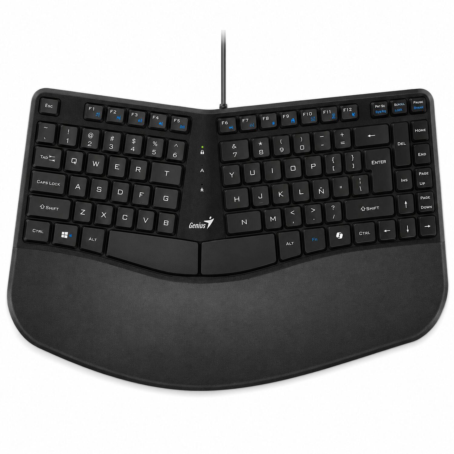 Teclado Ergon&oacute;mico Con Apoya Mu&ntilde;ecas Enterprise Copilot Ai image number 6.0