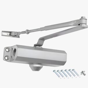 Cierre Automatico Puerta Brazo Hidraulico 45-65kg