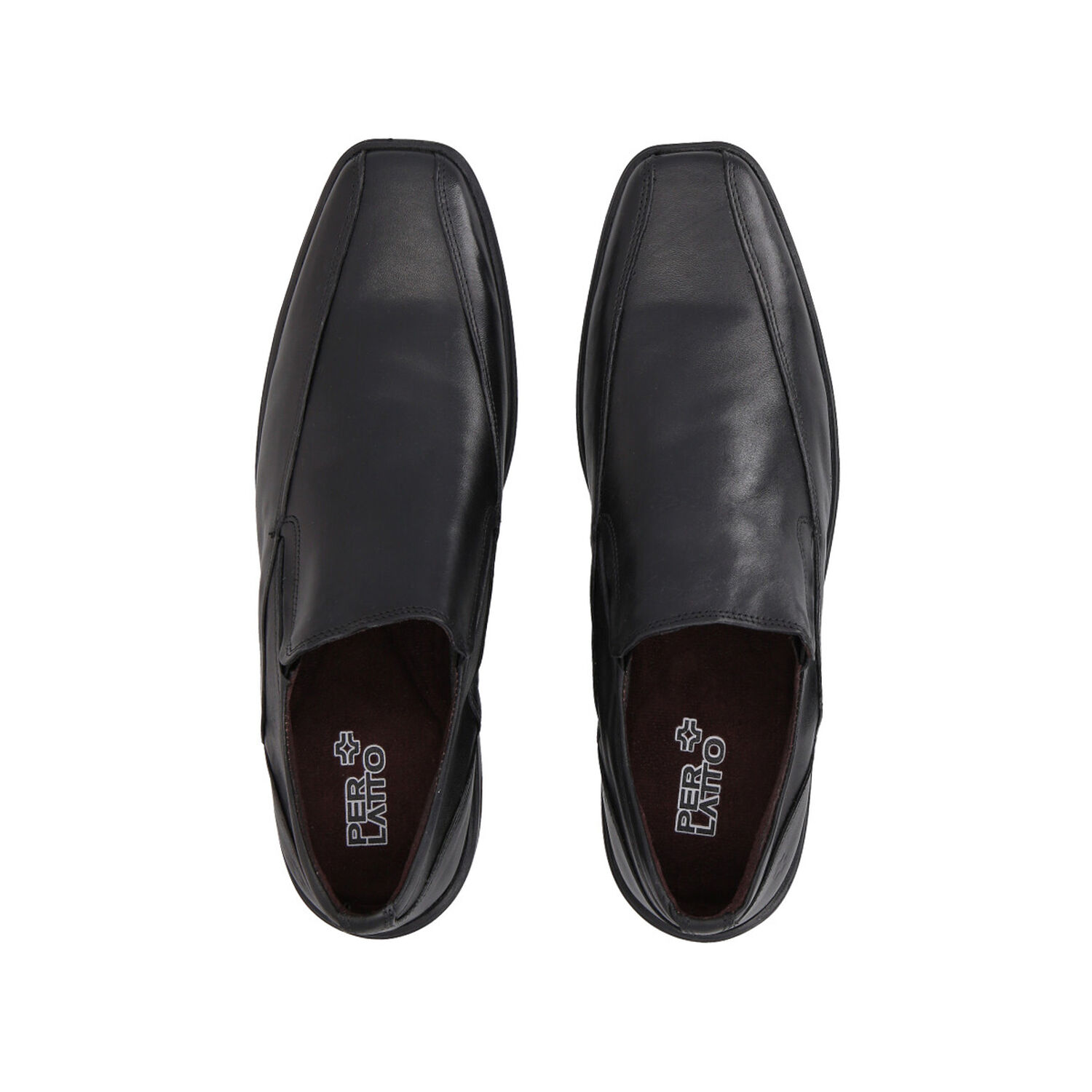 Zapato Formal Hombre Cuero Negro Perlatto image number 2.0