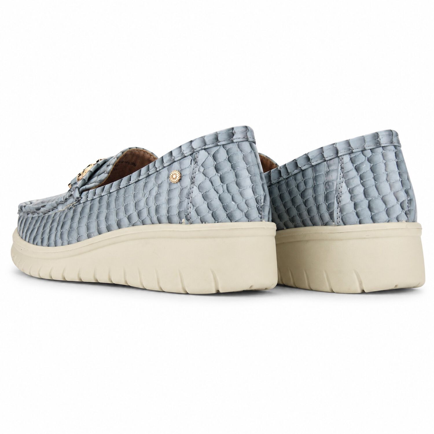 Mocasin Azul Mujer Casual Chalada Rioja image number 7.0