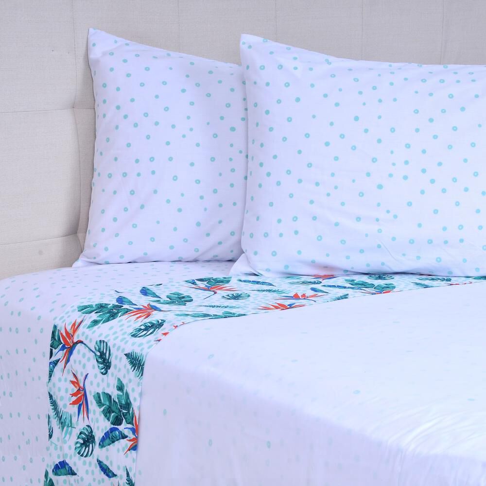 Juego De Sabanas Mashini Estampado / 2 Plazas image number 0.0