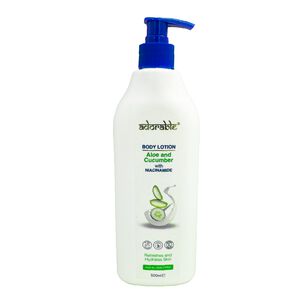 Adorable Loci&oacute;n Corporal Aloe Cucumber & Vit B3 500 Ml
