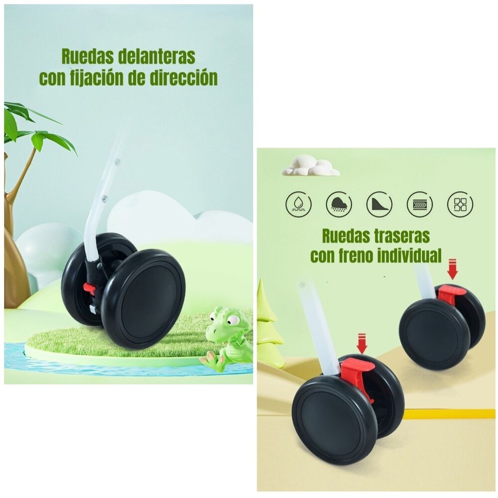 Coche Paragua Con Posa Vaso Swift Negro Lubabycas image number 6.0