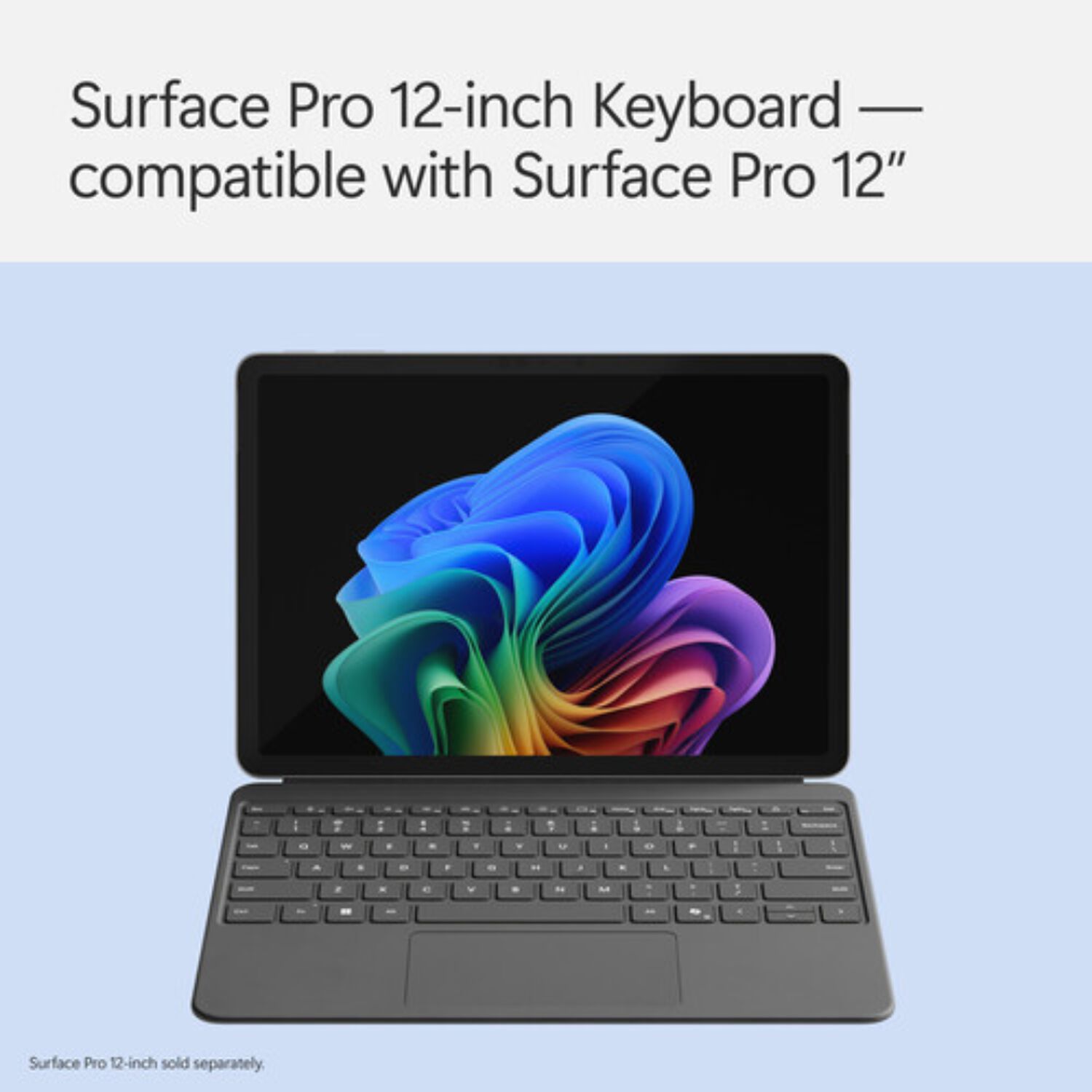 Surface Pro Cobertor Teclado Ingl&eacute;s Para Surface Pro 12" - Slate image number 3.0