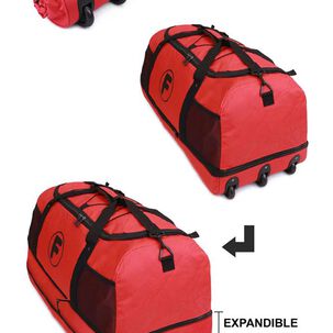Bolso Enrollable Goliat 130 Ltrs + Candado Rojo F