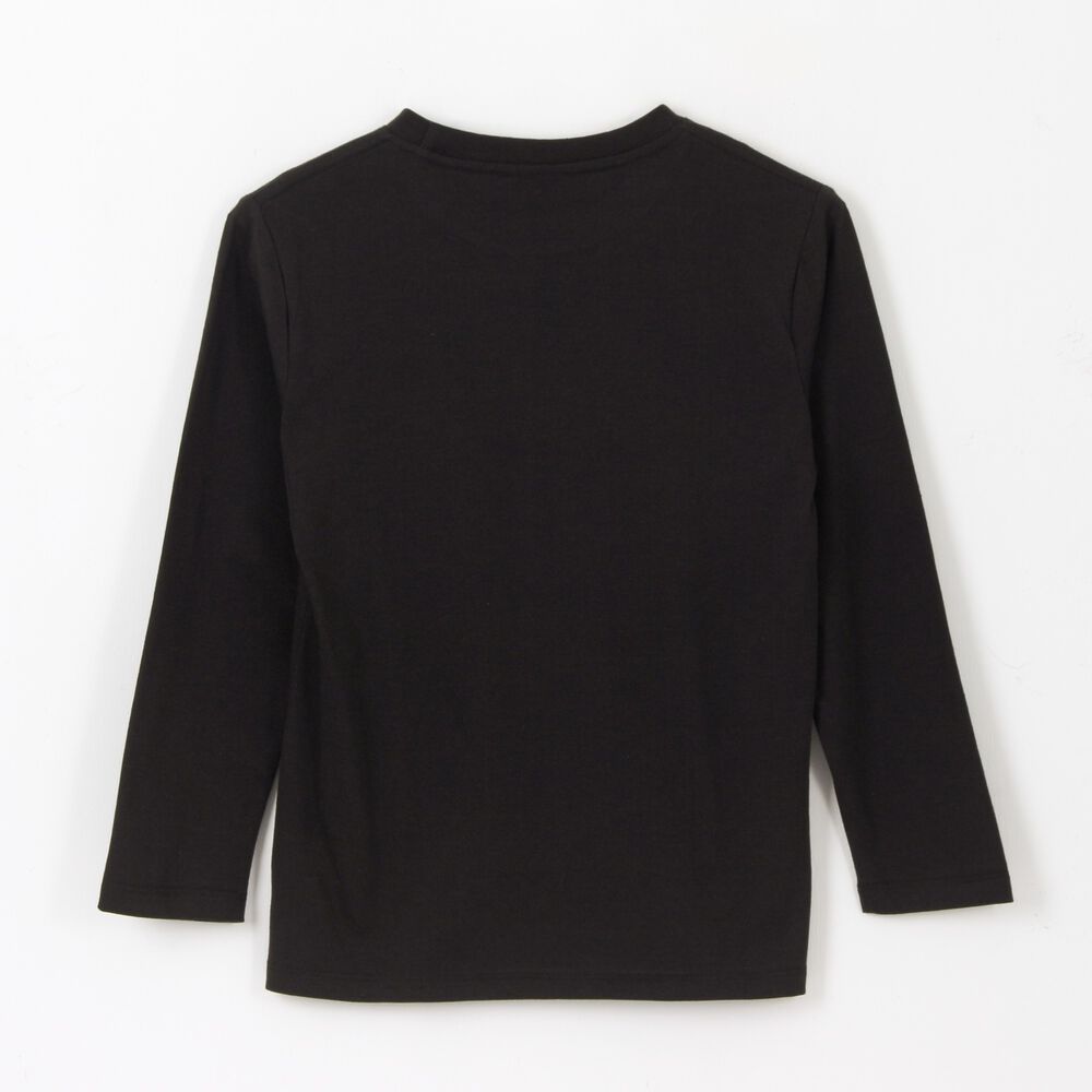 Polera Manga Larga Ni&ntilde;o Personaje Negro Sonic image number 1.0