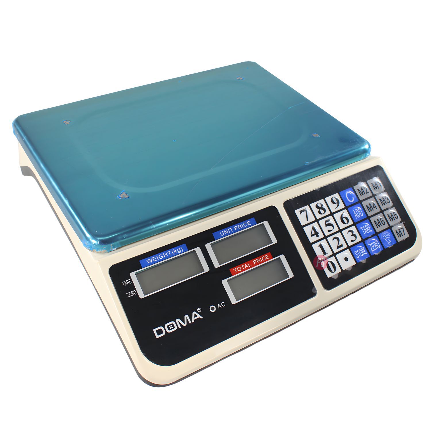 Balanza Digital 40 Kg Almacenes Recargable Inoxidable - Ps image number 1.0