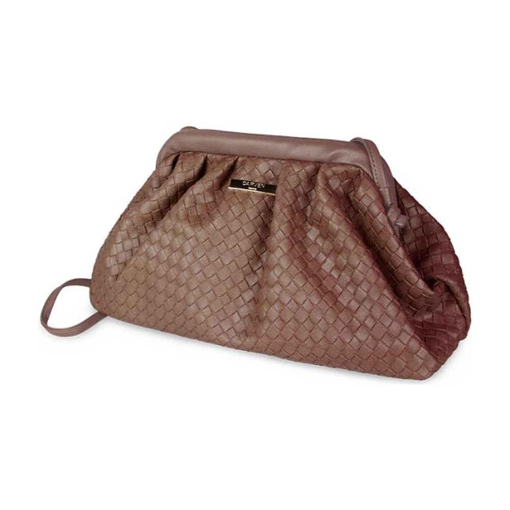 Cartera Freya Taupe Carven image number 0.0