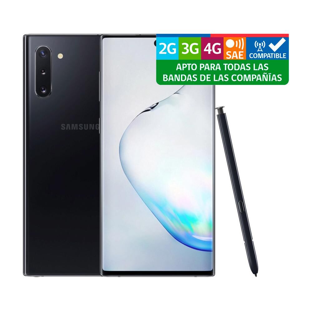 Smartphone Samsung Galaxy Note 10 Reacondicionado Negro / 256 Gb / Liberado image number 2.0
