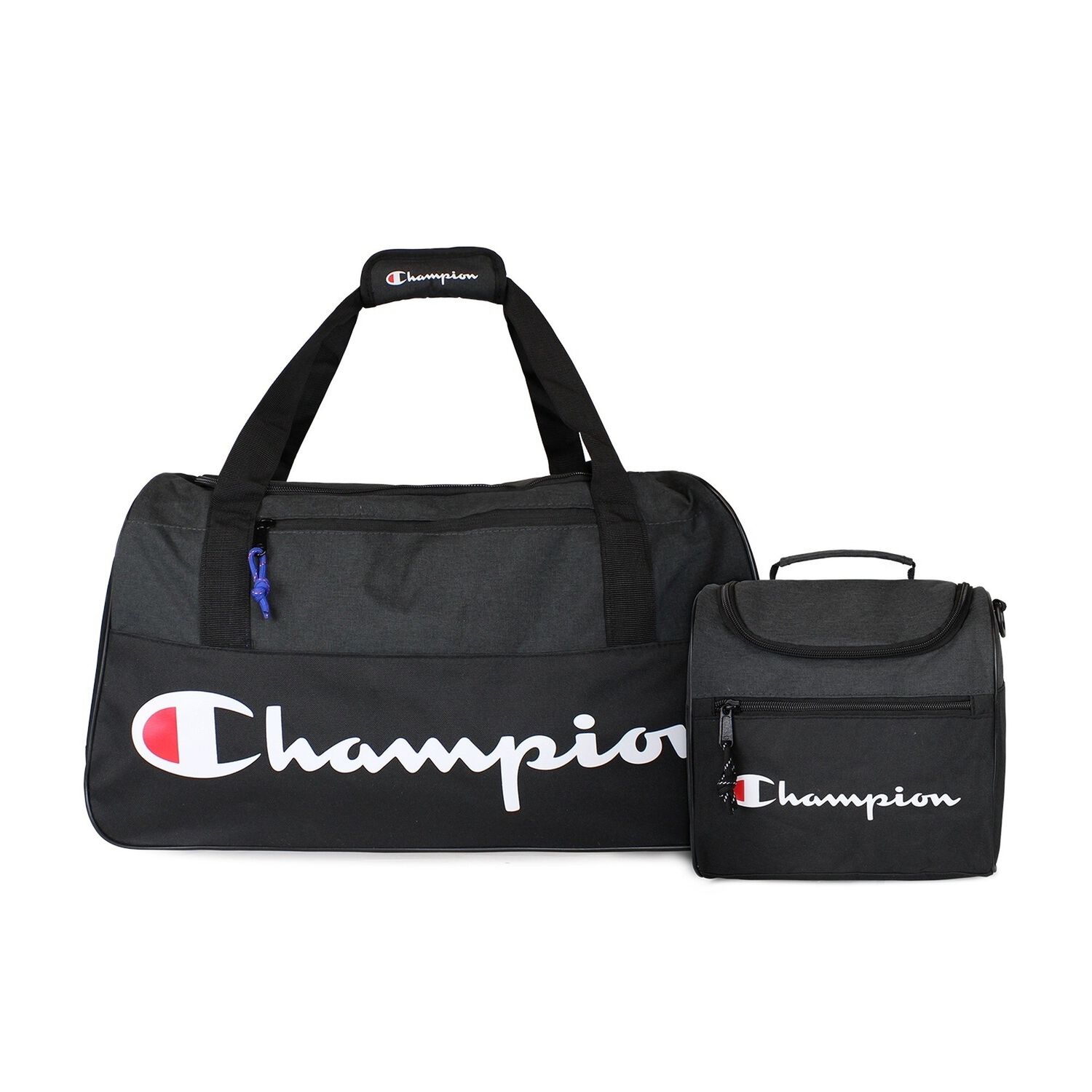 Pack Champion Bolso Atlanta 45lts + Lonchera Oxford Negra image number 0.0