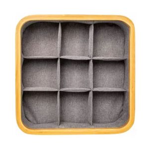 Cesta Organizadora 9 Espacios Gris