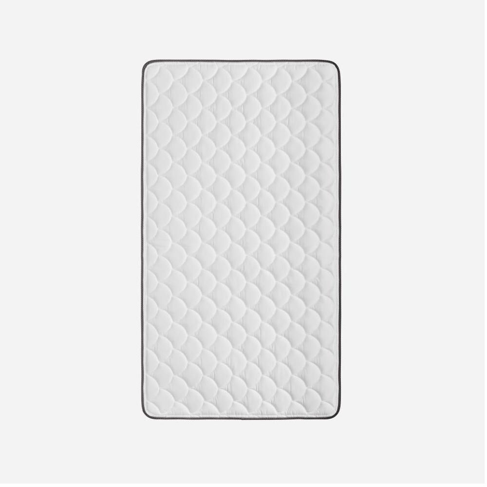 Cama Europea Rosen New Style 4 Plus / 1.5 Plazas / Base Normal  + Respaldo Ferrara Gris image number 4.0