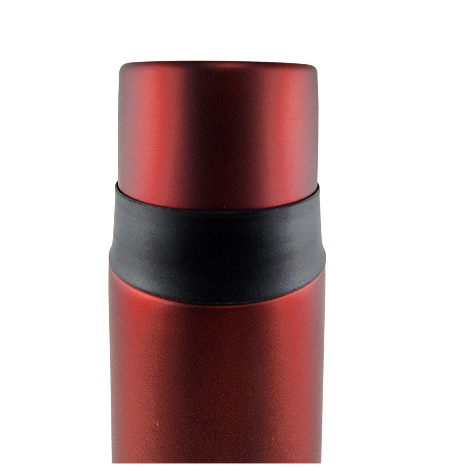 Termo Mega Slim Iv 470ml Acero Inoxidable Metalico Te Cafe Rojo image number 3.0