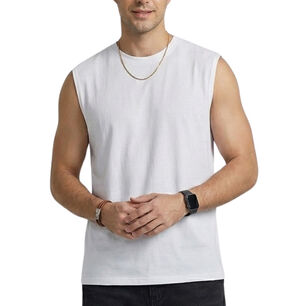 Polera Sin Manga Musculosa Unicolor Hombre Hercules
