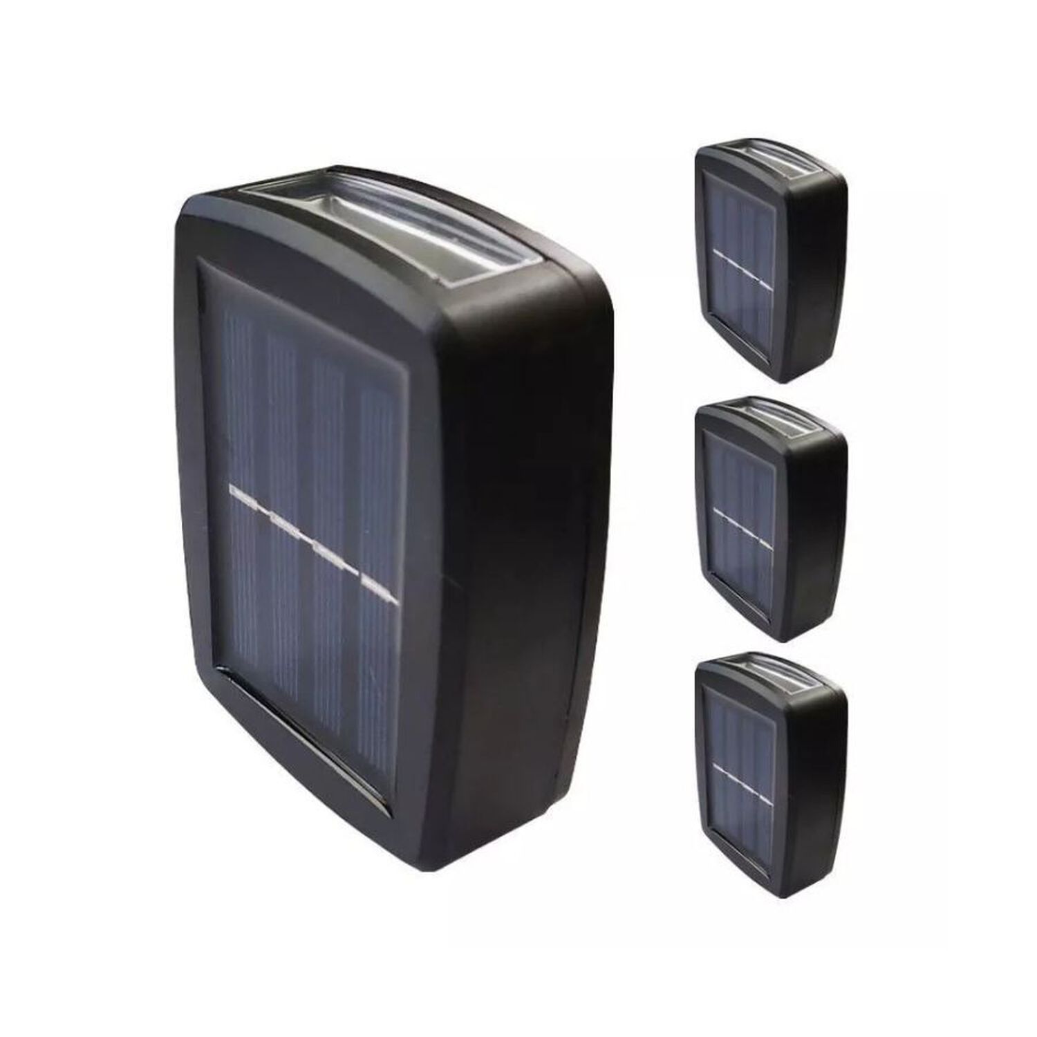 Foco Aplique Pared Solar Led Exterior Luz C&aacute;lida image number 2.0
