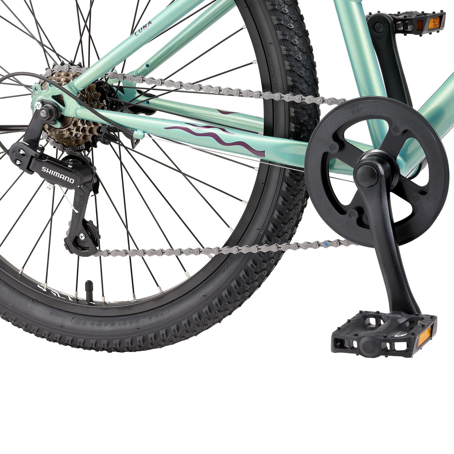 Bicicleta Infantil Mountain Bike Oxford Luna Ni&ntilde;a / Aro 24 image number 4.0