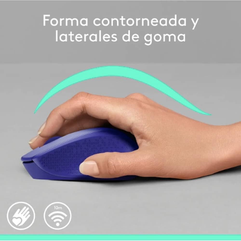 Mouse Inalambrico Logitech M280 Azul image number 1.0