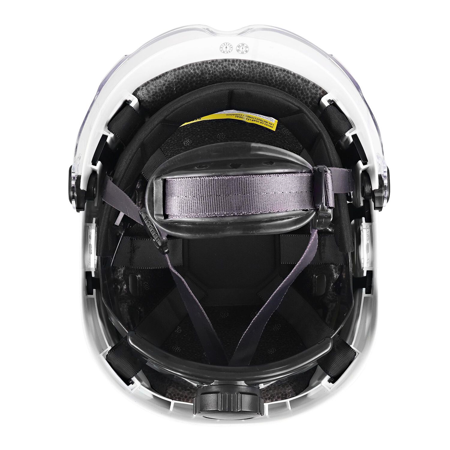 Casco Yako Steelpro Blanco Con Visera Isp image number 6.0
