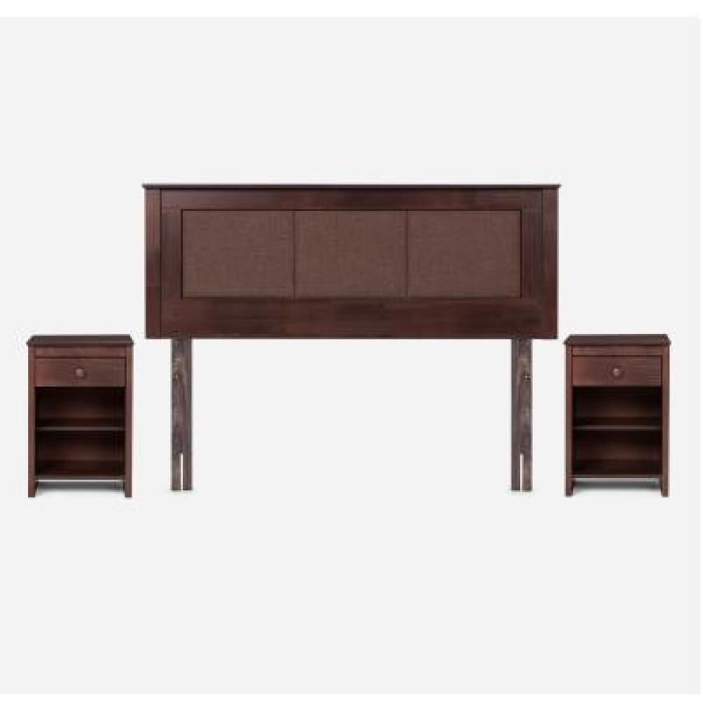 Cama Europea Rosen New Style 6 / 2 Plazas / Base Normal + Set De Maderas image number 10.0