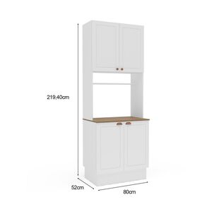 Mueble De Cocina Vekkahome Perola / 4 Puertas
