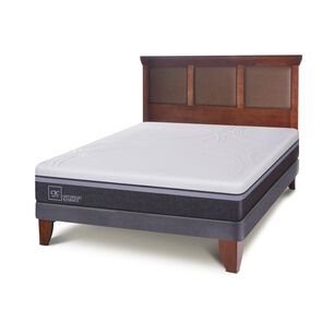 Cama Europea Cic Ortopedic Advance / 2 Plazas / Base Normal + Respaldo