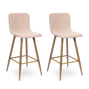 Pack 2 Pisos De Bar Citrino Beige