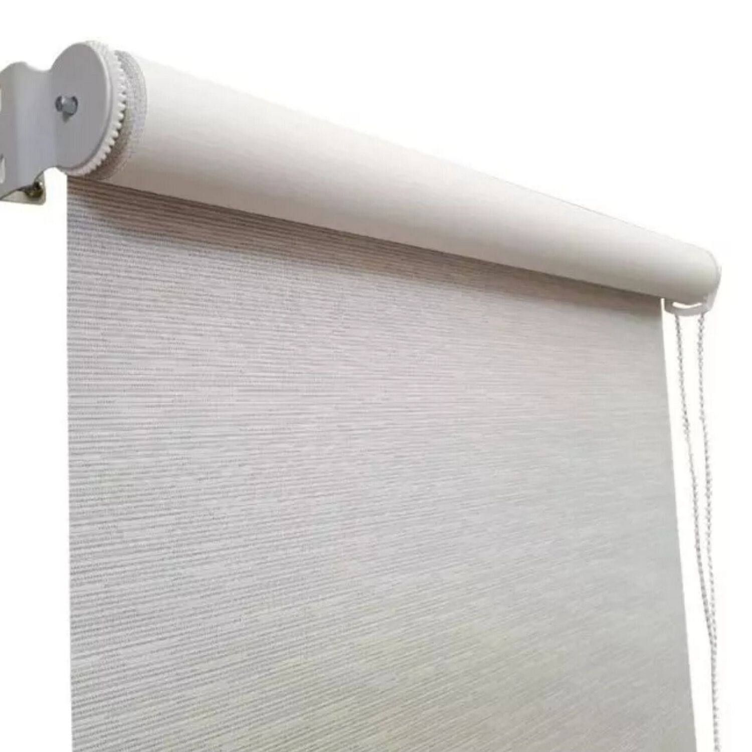 Cortina Roller Blackout Gris Dise&ntilde;o Jaspeado 60x240 Cm image number 1.0