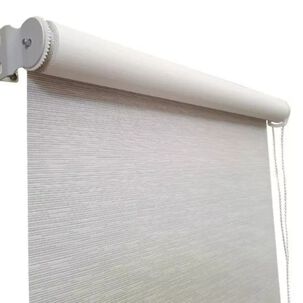 Cortina Roller Blackout Gris Diseño Jaspeado 60x240 Cm