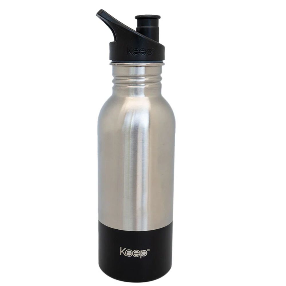 Botella Met&aacute;lica Keep 600ml Acero Inoxidable Colores - Ps image number 0.0