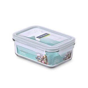 Contenedor Vidrio, Hermético Rectangular 715ml Glasslock