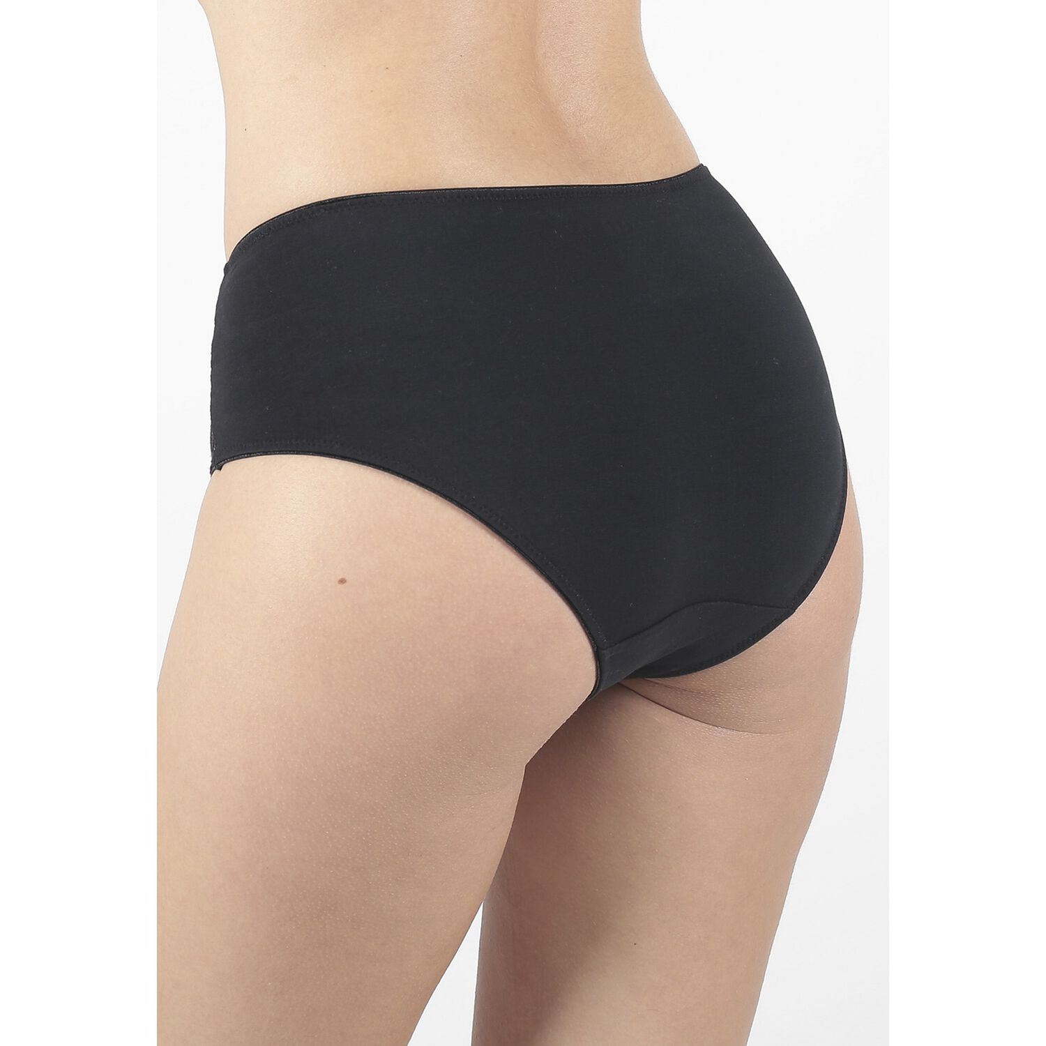 Pack 3x Pantaleta Algod&oacute;n P314186-bla Kayser image number 4.0