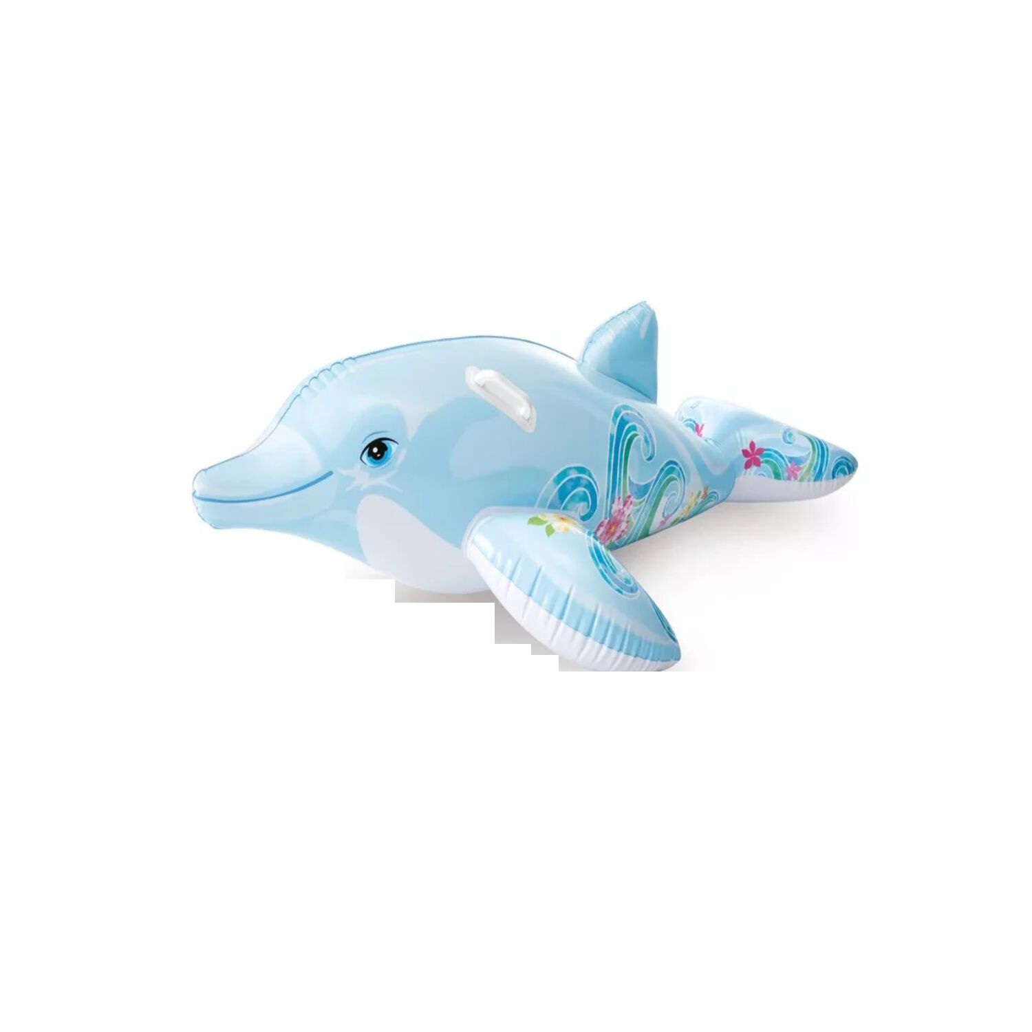 Flotador Inflable Delf&iacute;n Montable Con Asas Intex 175cm Ni&ntilde;os image number 3.0