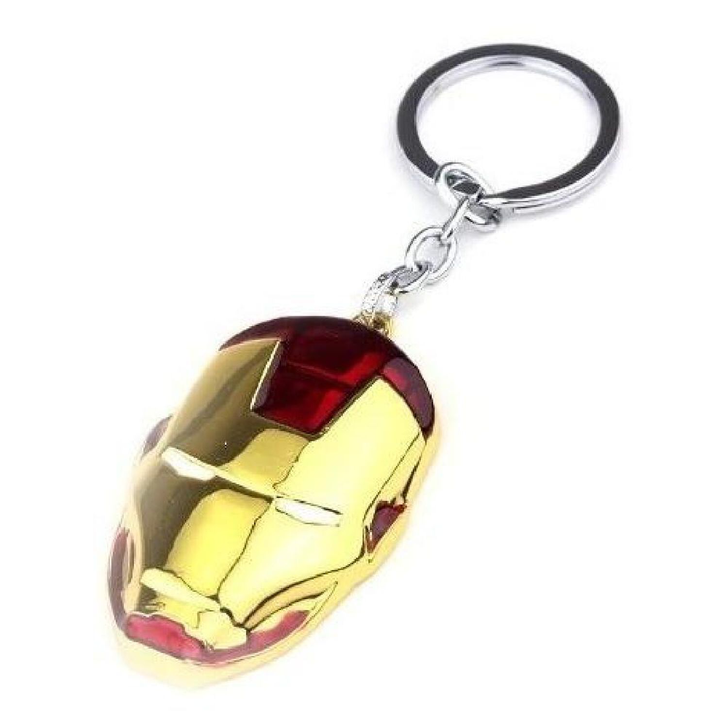 Llavero Met&aacute;lico Iron Man Marvel Avengers Mano Cara image number 2.0