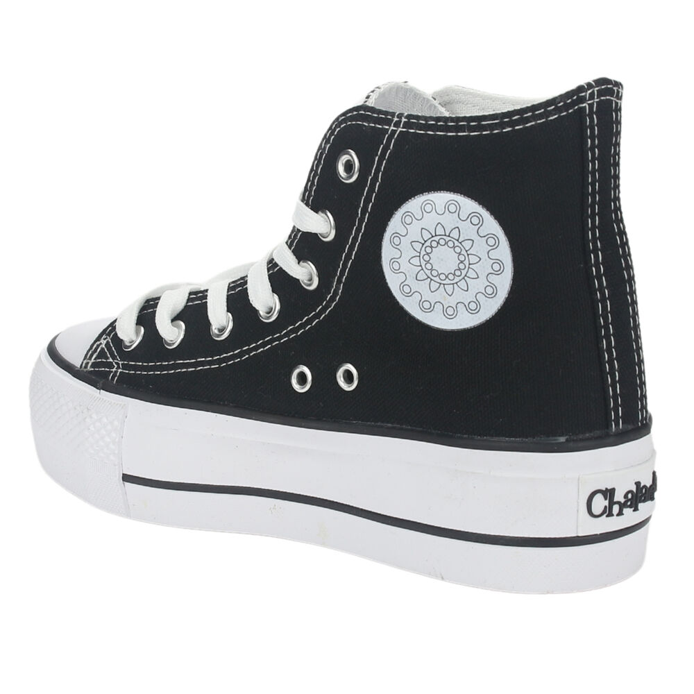 Zapatilla Mujer Chalada Cruni-2 Negro Urbano image number 3.0