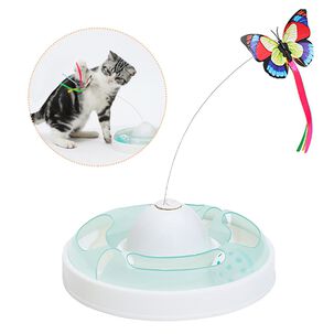 Juguete Interactivo Varita Y Pelota Para Gatos Mascotas