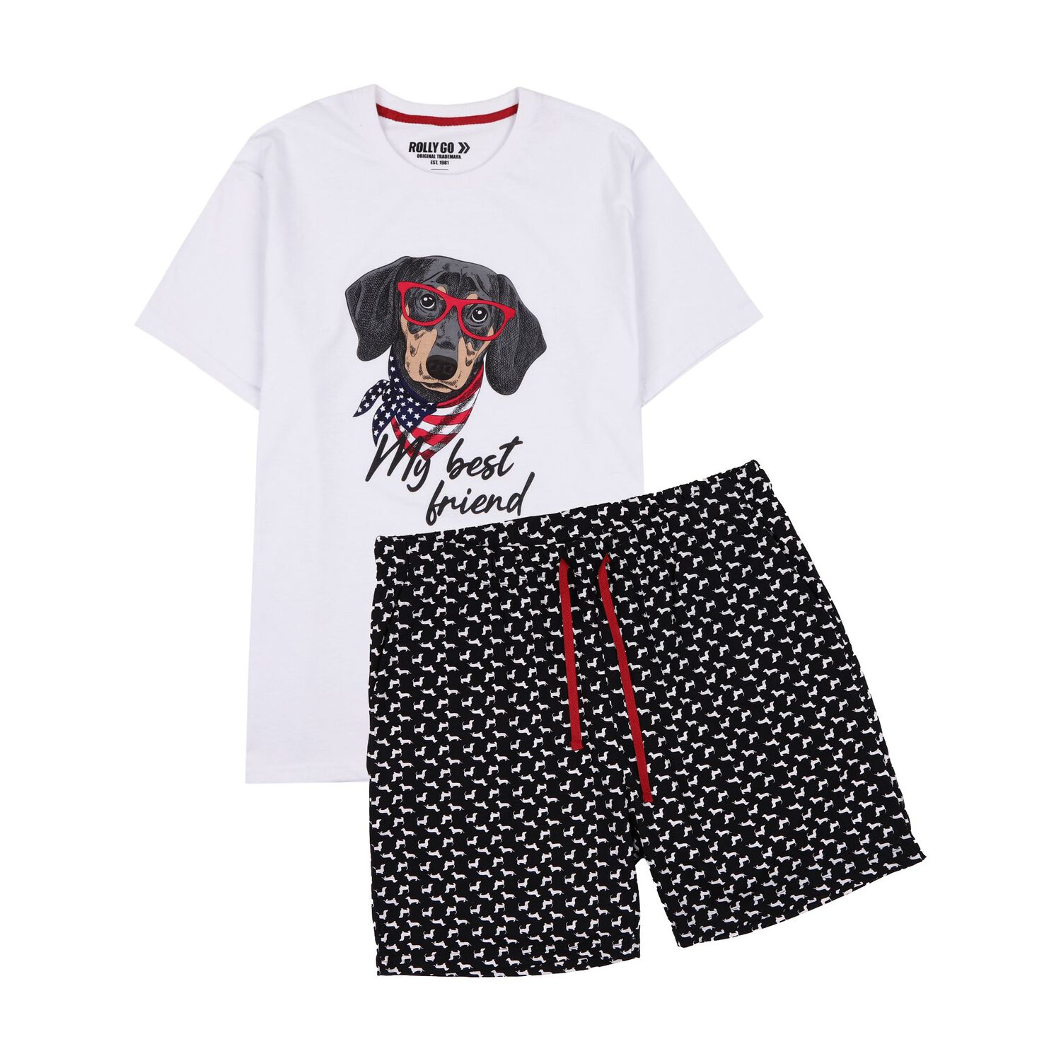 Pijama Hombre Rolly Go / 2 Piezas image number 0.0