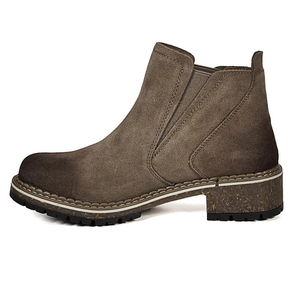 Botín Cuero Reno Reyk Taupe image number 4.0